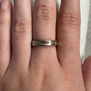 Silver Tiffany & Co. Ring